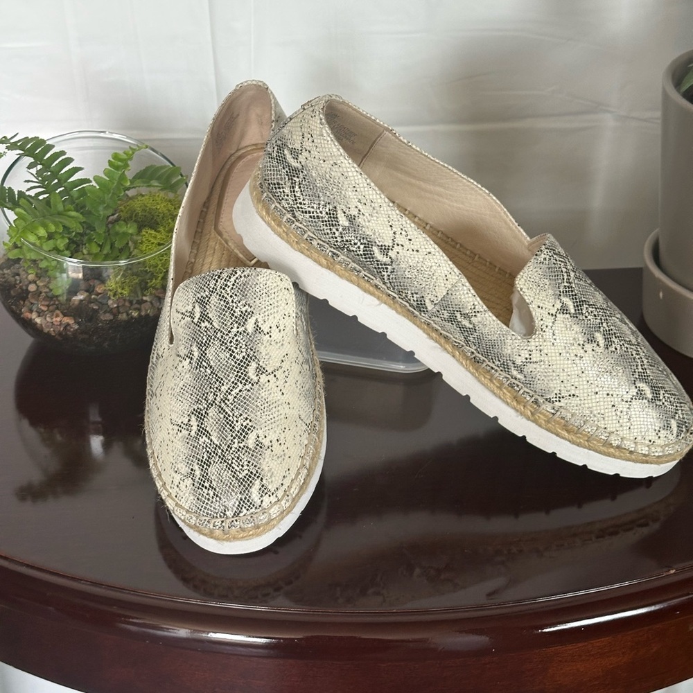 Katherine Kelly Bria snake leather Espadrilla size 7.5